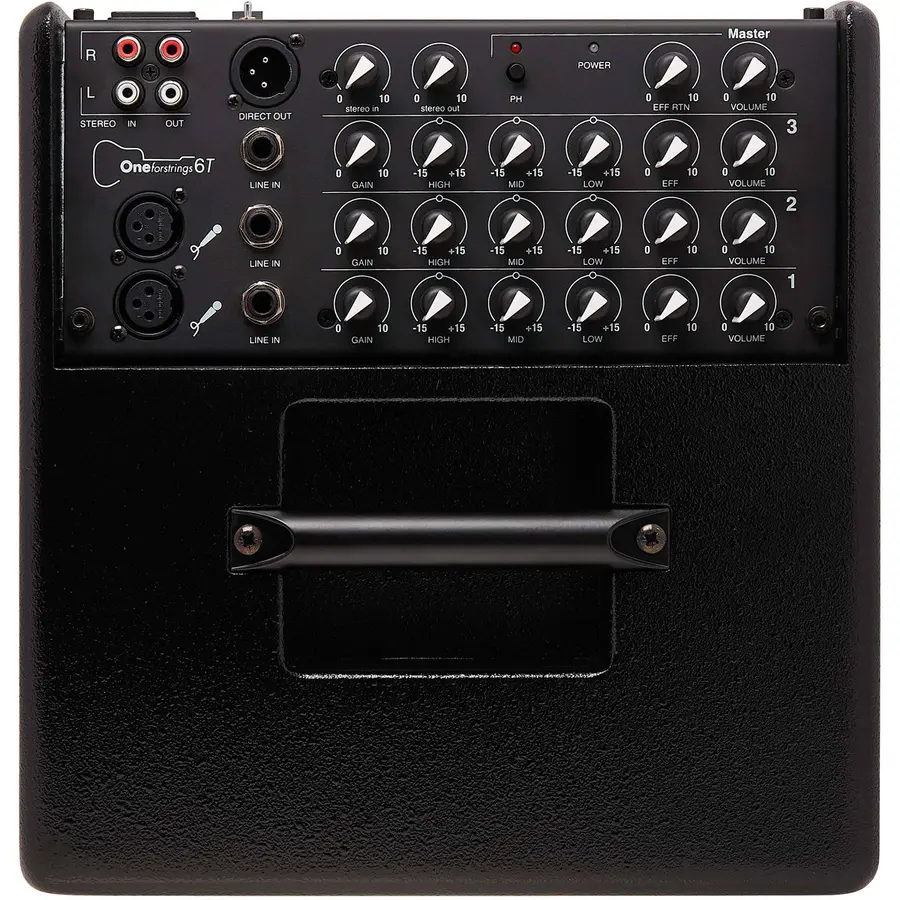 Acus One For Strings 6T-SIMON V2 Black akustisk gitar-forsterker 