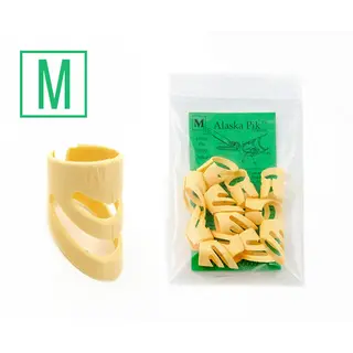 AlaskaPik plastic medium fingerplekter (12 stk)