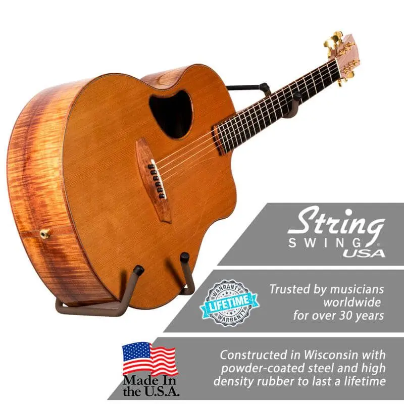 String Swing BCC151-W FW vannrett oppheng for akustisk gitar 