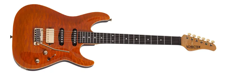 Schecter California Classic Trans Amber 