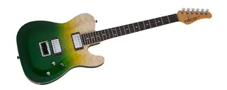 Schecter PT Classic Caribbean Fade Burst