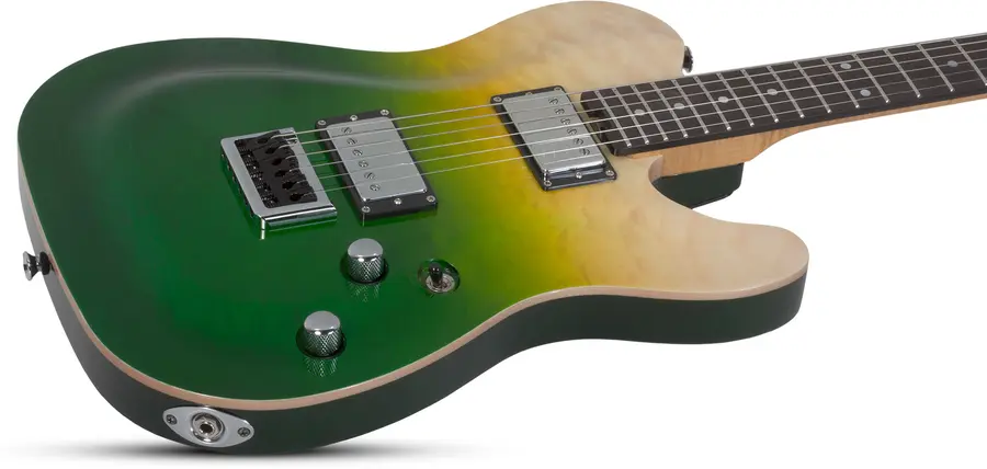 Schecter PT Classic Caribbean Fade Burst 