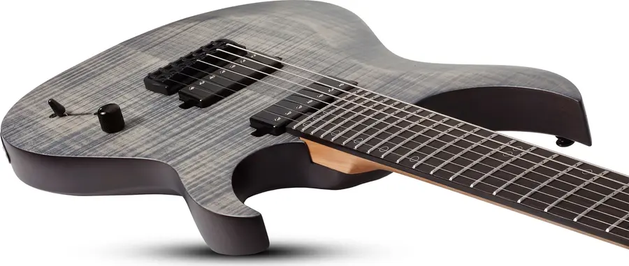 Schecter Sunset-7 Extreme Grey Ghost 