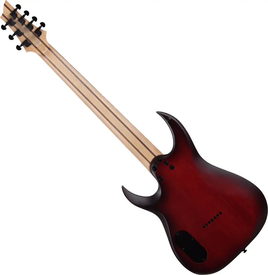 Schecter Sunset-7 Extreme Scarlet Burst 