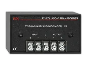 RDL Transformator 1:1 Linjenivå Skruterminering Max+22dBu