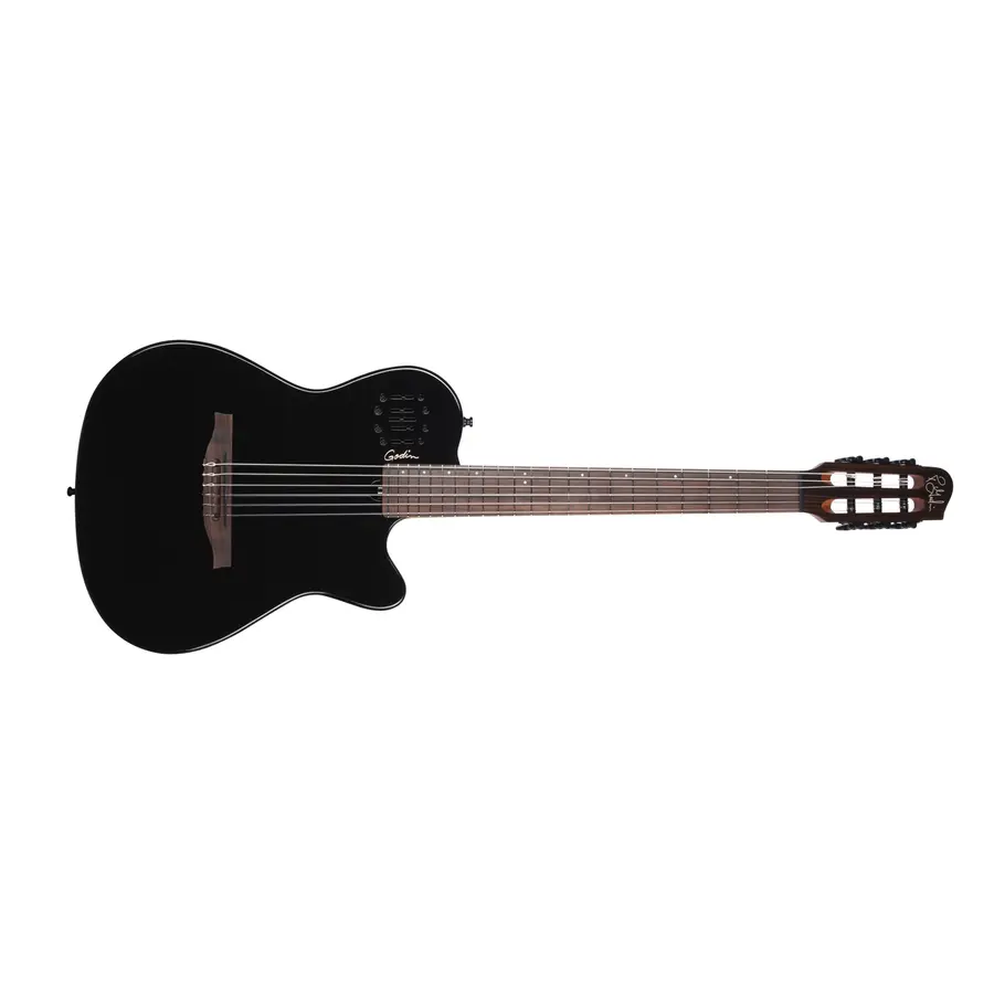 Godin Multiac Mundial Onyx Black With Bag 