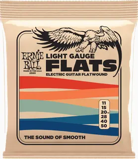Ernie Ball 2580 Flatwound Light (011-050)