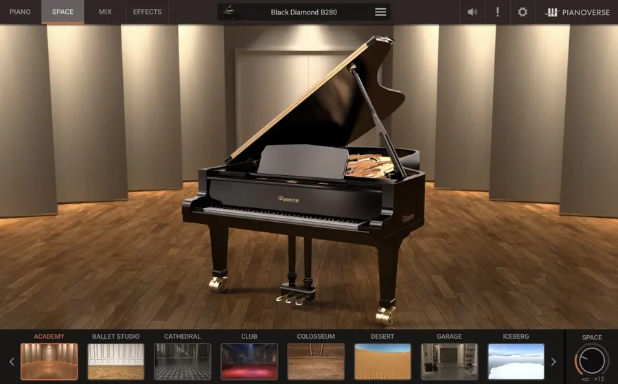 IK Multimedia Pianoverse [Download] Black Diamond B280 
