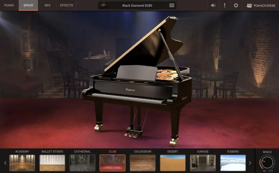 IK Multimedia Pianoverse [Download] Black Diamond B280 