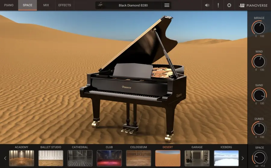IK Multimedia Pianoverse [Download] Black Diamond B280 