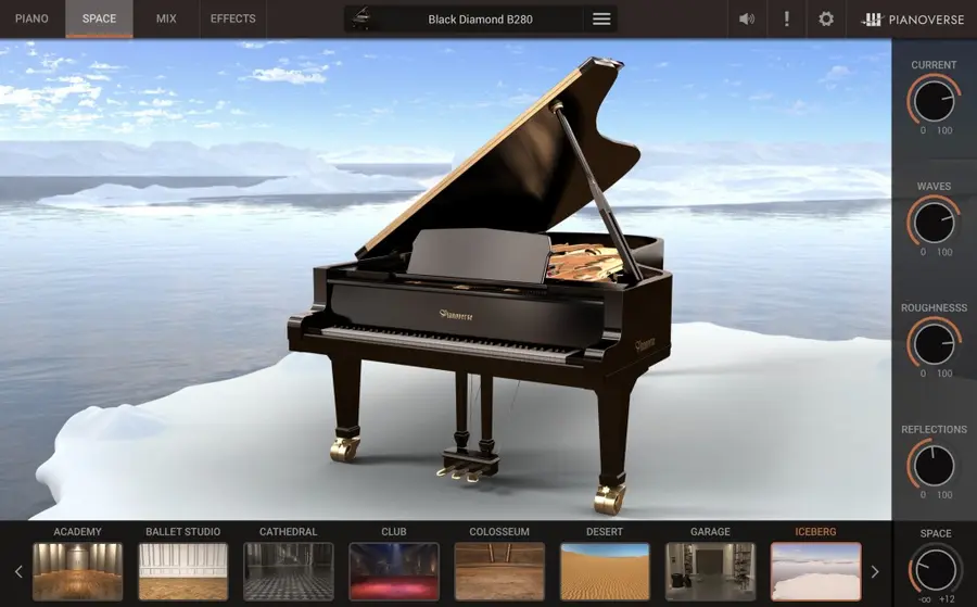 IK Multimedia Pianoverse [Download] Black Diamond B280 