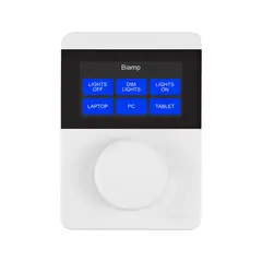 Biamp Kontrollenhet Tesira Ethernet/PoE Encoder and touch, Hvit