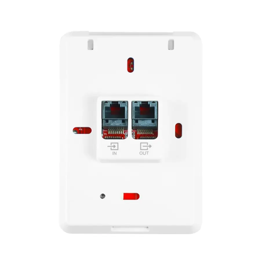 Biamp Kontrollenhet Tesira Ethernet/PoE Encoder and touch, Hvit 
