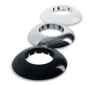 B-Tech BT7055/W Ceiling Finishing Ring for 50mm Poles, White