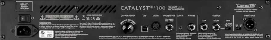 Line 6 Catalyst CX 100 