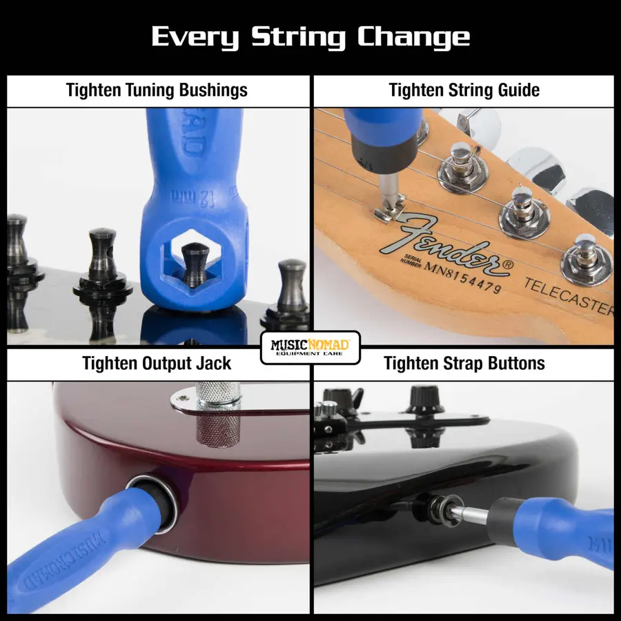 MusicNomad MN218 String Change Tool Kit 