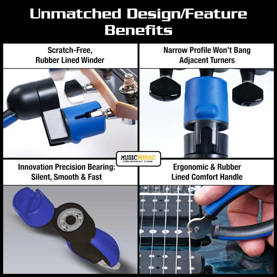 MusicNomad MN218 String Change Tool Kit 