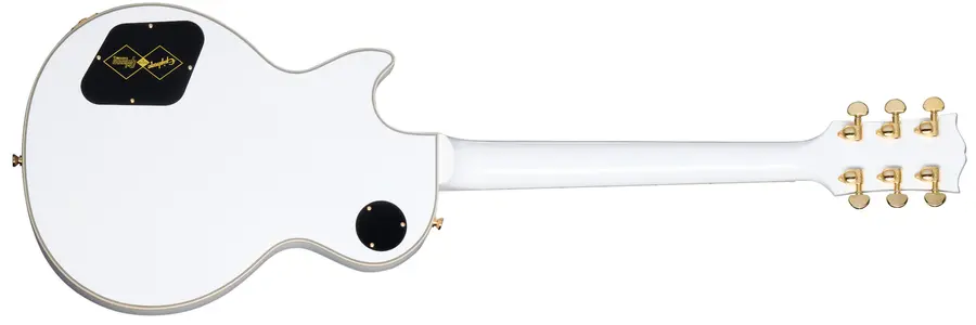 Epiphone Les Paul Custom Alpine White Incl Hard Case 