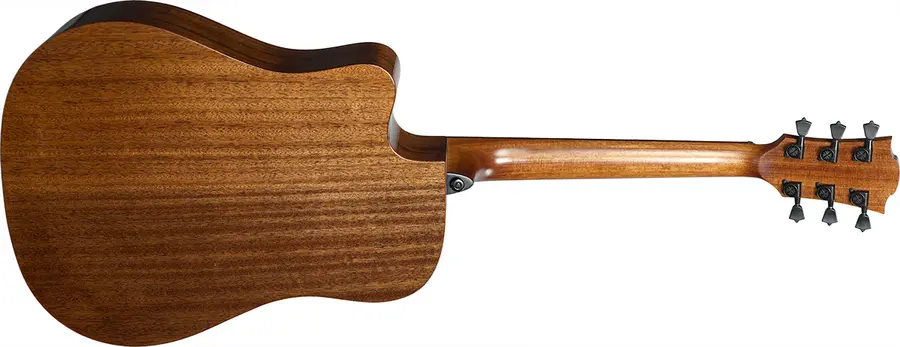 LAG T-BLUE Tramontane Dreadnought Cutaway Acoustic-Electric Blue Burst 
