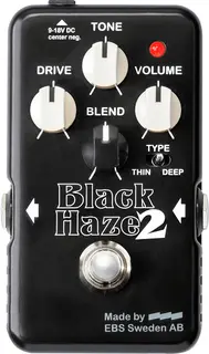 EBS Black Haze 2 Distortion Overdrive