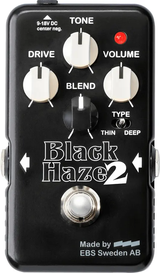 EBS Black Haze 2 Distortion Overdrive 