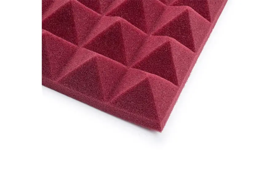 Gator Frameworks GFW-ACPNL1212PBDY-2PK 2 Pack of Burgundy 12x12" Acoustic Panel 