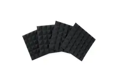 Gator Frameworks GFW-ACPNL1212PCHA-4PK 4 Pack of Charcoal 12x12" Acoustic Panel
