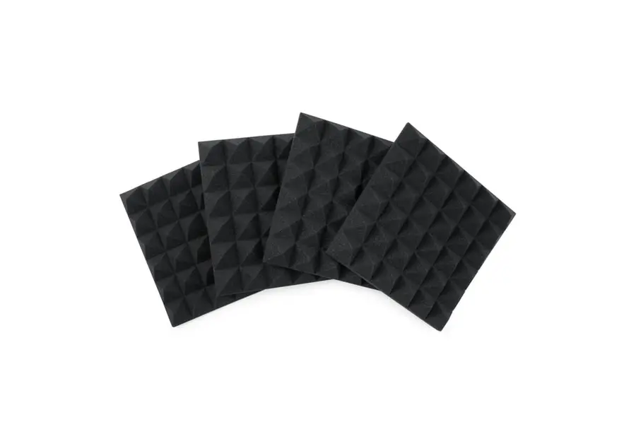Gator Frameworks GFW-ACPNL1212PCHA-4PK 4 Pack of Charcoal 12x12" Acoustic Panel 