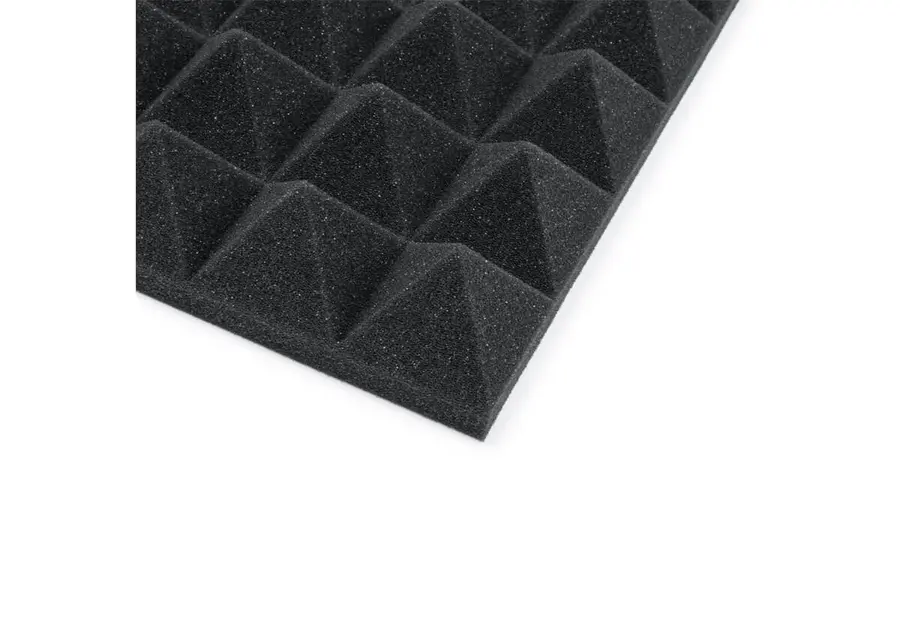 Gator Frameworks GFW-ACPNL1212PCHA-4PK 4 Pack of Charcoal 12x12" Acoustic Panel 