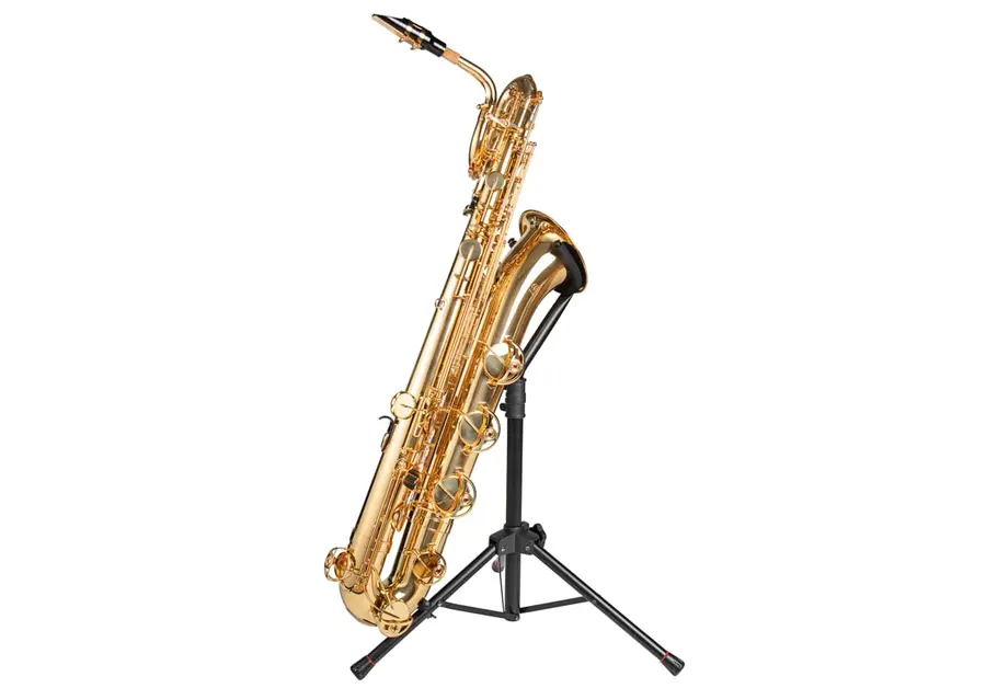 Gator Frameworks GFW-BNO-SAXBARI Tripod Stand for Baritone Saxophone 