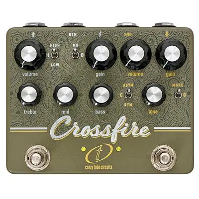 Crazy Tube Crossfire Dual Channel Overdrive / Pre-Amp 