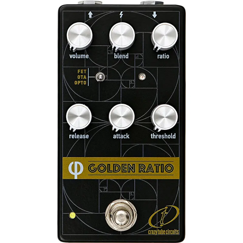Crazy Tube Golden Ratio Phi V2 Multi-Mode Analogue Compressor 