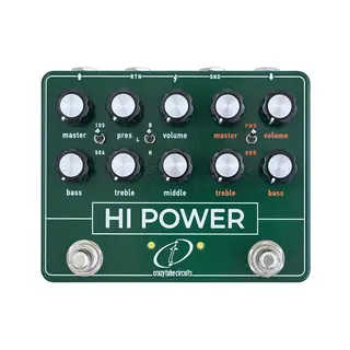 Crazy Tube Hi Power Dual Channel Amp in a box / Overdrive