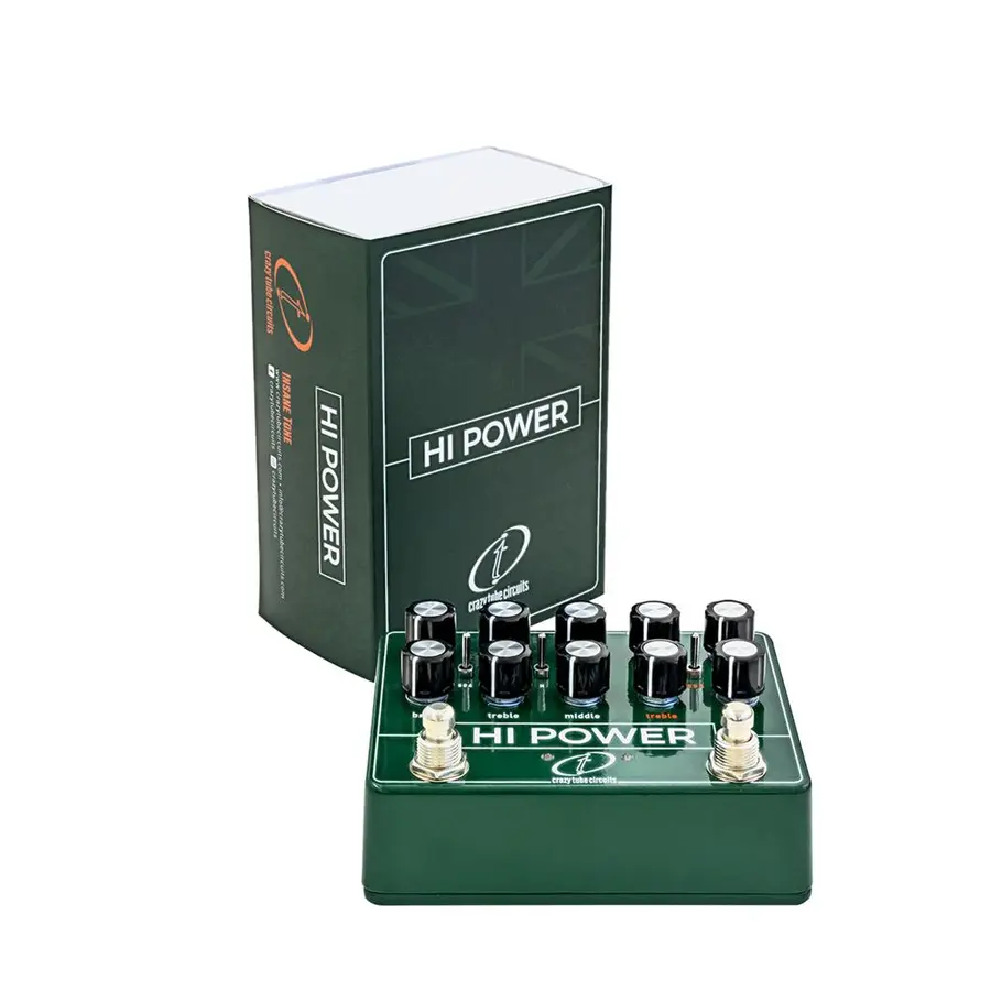 Crazy Tube Hi Power Dual Channel Amp in a box / Overdrive 