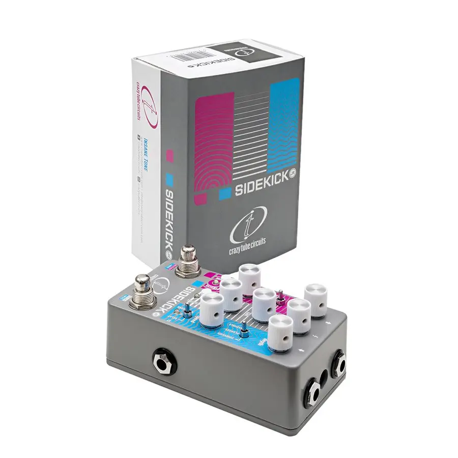 Crazy Tube Sidekick Jr Chorus,Flanger,Delay & Reverb 