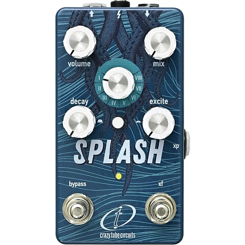 Crazy Tube Splash VIII Mutli-Mode Studio-quality Digital Reverb 