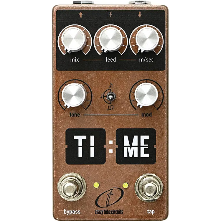 Crazy Tube TI:ME Digital Delay W. Tap Tempo 