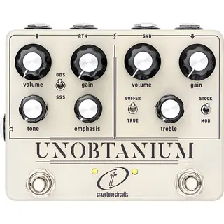 Crazy Tube Unobtanium Dual Channel Amp in a box / Overdrive