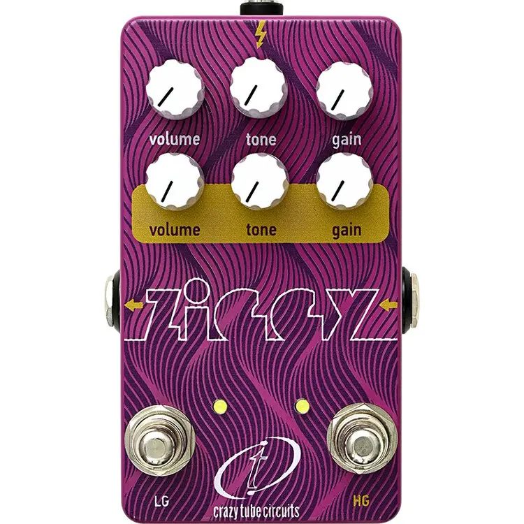 Crazy Tube Ziggy 2 British Style Dual Overdrive/Distortion 