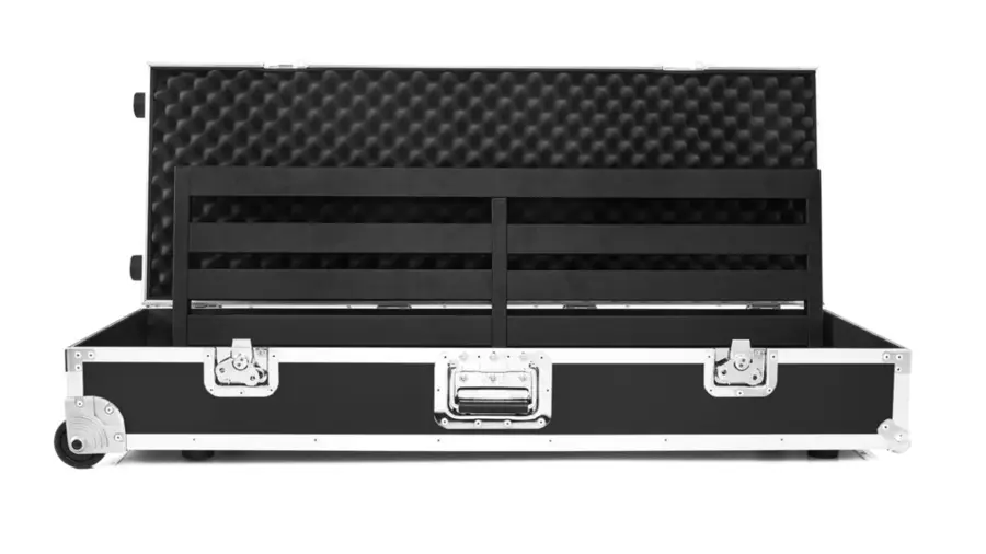Pedaltrain Black Replacement Tour Case with Wheels for Terra 