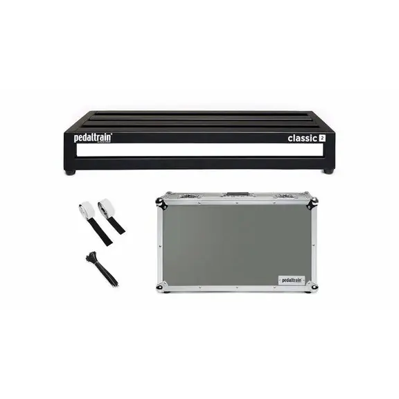 Pedaltrain CLASSIC 2 Pedalboard with Tour Case 