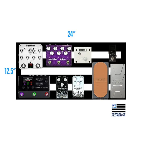 Pedaltrain CLASSIC 2 Pedalboard with Tour Case 