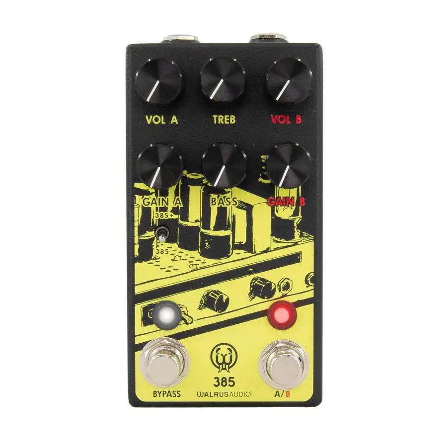 Walrus Audio 385 MKII Yellow Dynamic Overdrive 