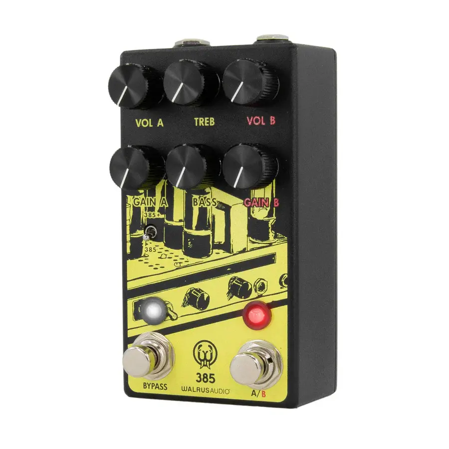 Walrus Audio 385 MKII Yellow Dynamic Overdrive 