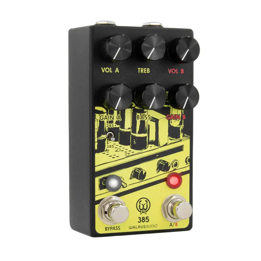 Walrus Audio 385 MKII Yellow Dynamic Overdrive 