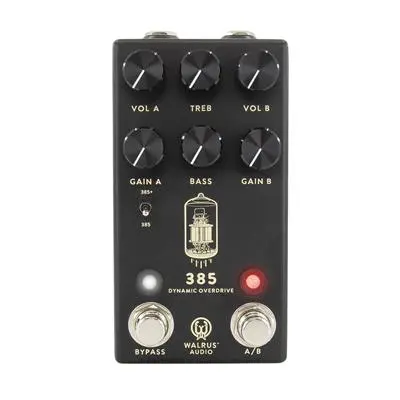 Walrus Audio 385 MKII Black Dynamic Overdrive 