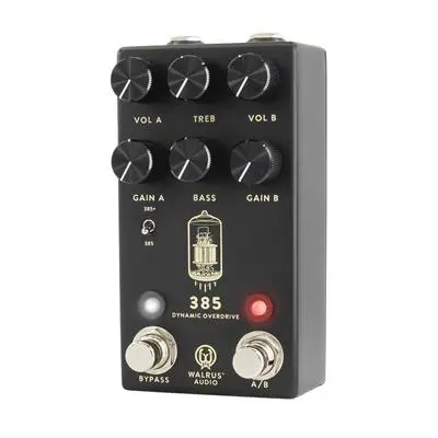 Walrus Audio 385 MKII Black Dynamic Overdrive 