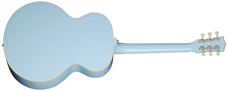 Epiphone J-180 LS Frost Blue Med hardcase 