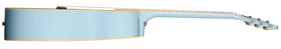 Epiphone J-180 LS Frost Blue Med hardcase 