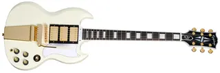 Epiphone 1963 Les Paul SG Custom Classic White, Maestro Vibrola, m/case